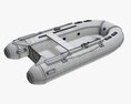 Inflatable Boat 02 Camouflage 3d model