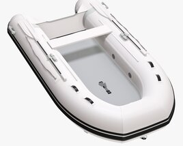 Inflatable Boat 02 3D-Modell