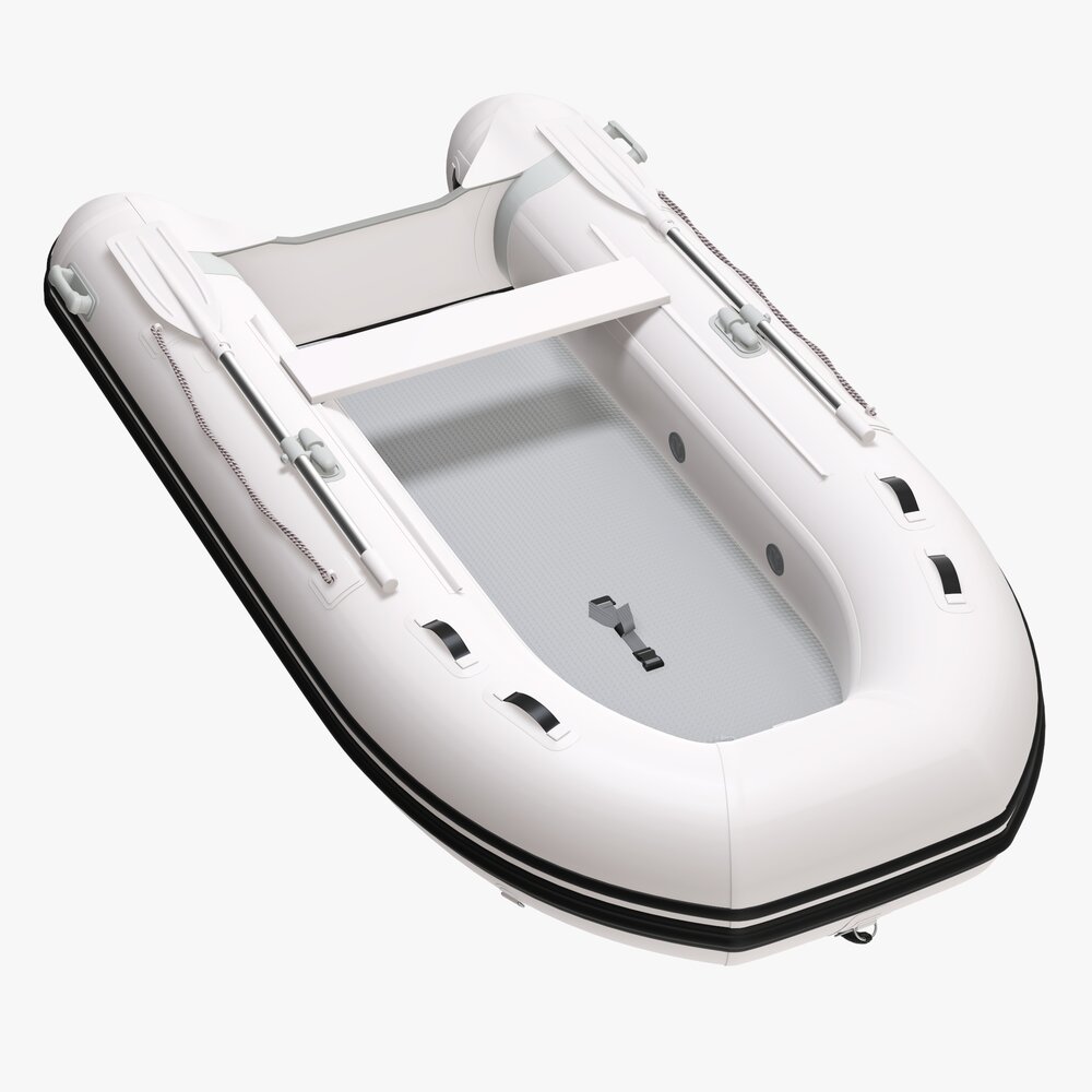 Inflatable Boat 02 3D模型