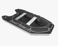 Inflatable Boat 03 Black Modello 3D