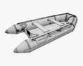 Inflatable Boat 03 Black 3D模型