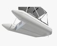Inflatable Boat 03 Sunshade 3D模型