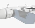 Inflatable Boat 03 Sunshade 3D-Modell