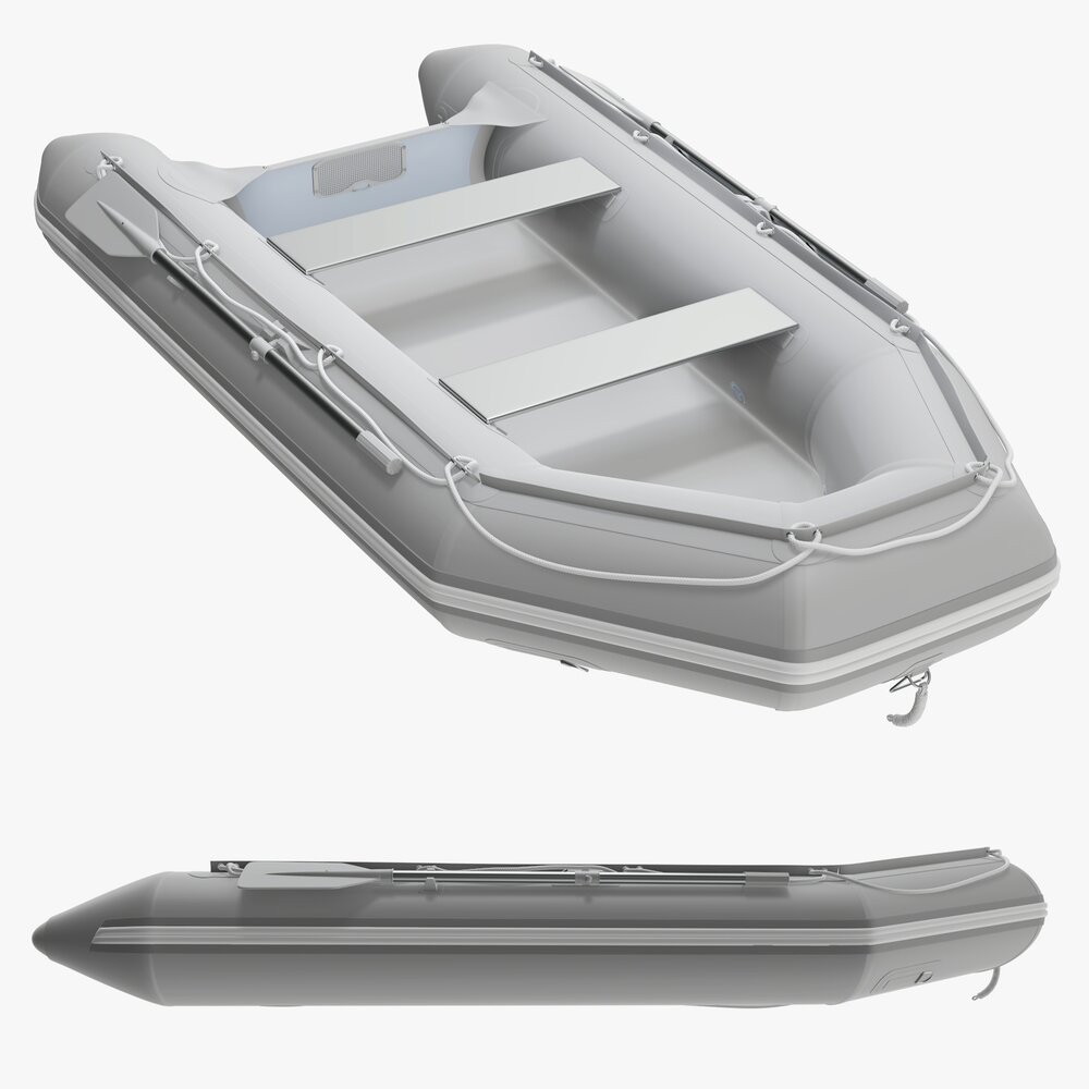 Inflatable Boat 03 3D-Modell