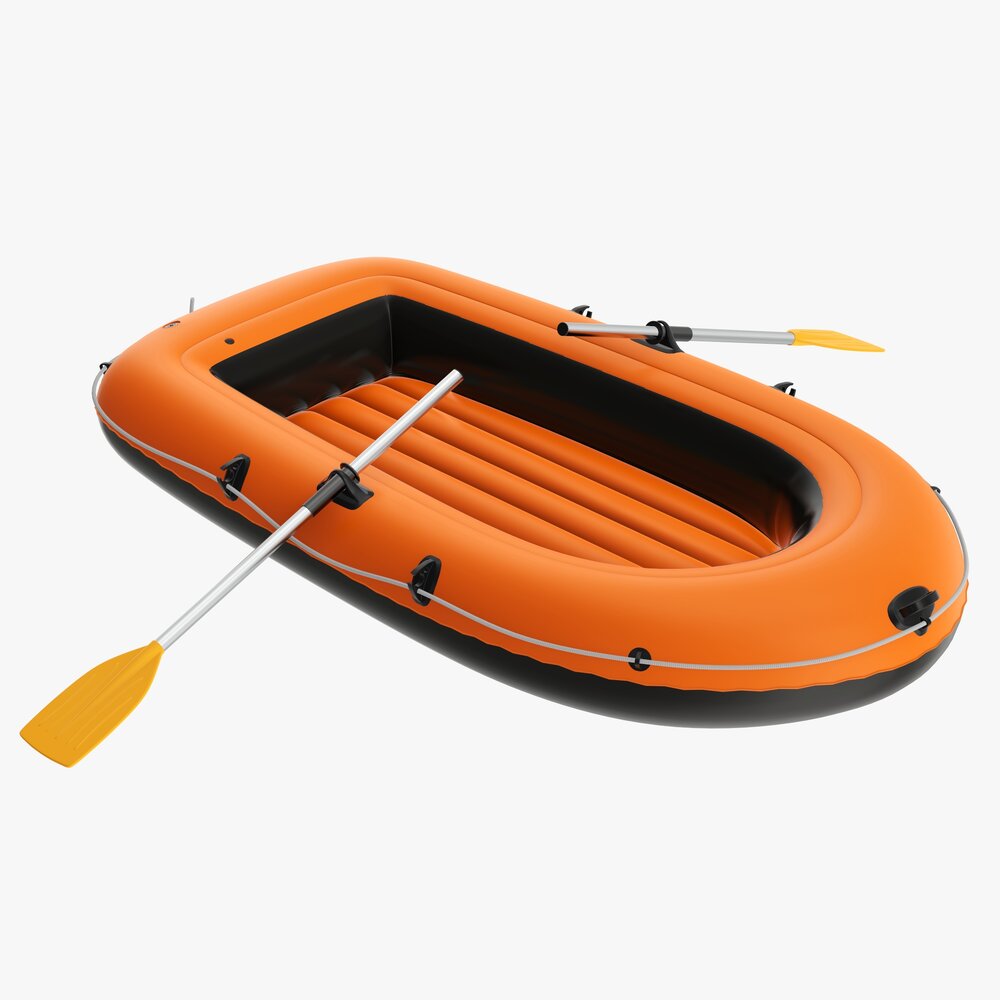 Inflatable Boat 04 3D模型