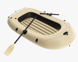 Inflatable Boat 05 3D 모델 