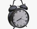 Black Alarm Clock 3D模型