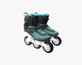 Inline Roller Skates Modèle 3d