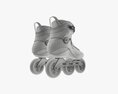 Inline Roller Skates 3d model