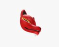Japanese Fox Mask 01 3D 모델 