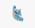 Japanese Fox Mask 02 3Dモデル