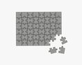 Jigsaw Puzzle 48 Pieces 02 3d model