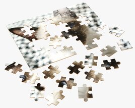 Jigsaw Puzzle 48 Pieces 3 3D model