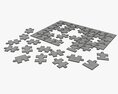 Jigsaw Puzzle 48 Pieces 3 Modèle 3d