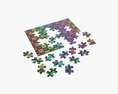 Jigsaw Puzzle 48 Pieces 3 3D-Modell