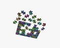 Jigsaw Puzzle 48 Pieces 3 3D модель