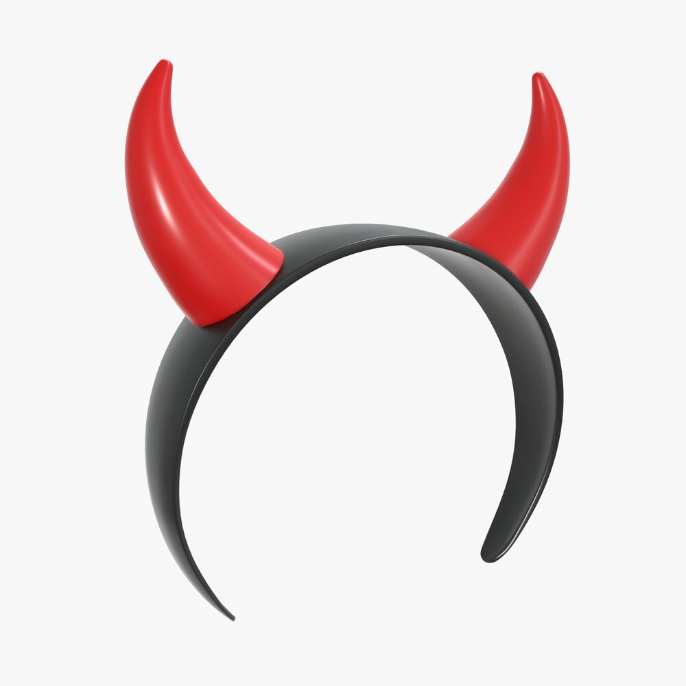 Headband Devil 3D model