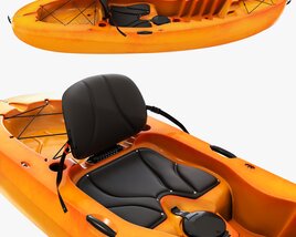 Kayak 01 3D 모델 