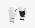 Leather Boxing Gloves 3d model