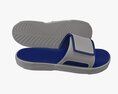 Mens Slides Footwear Sandals 01 V2 3D модель