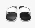 Mens Slides Footwear Sandals 01 Modèle 3d