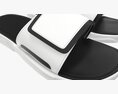 Mens Slides Footwear Sandals 01 3D модель