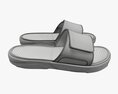 Mens Slides Footwear Sandals 02 3d model