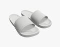 Mens Slides Footwear Sandals 03 3D-Modell