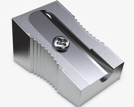 3D model of Metal Pencil Sharpener