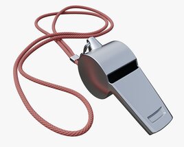 Metal Whistle 3D model