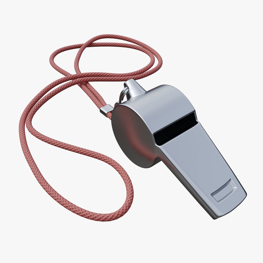 Metal Whistle 3D модель
