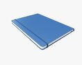 Notebook Hardcover With Strap A4 Large Modèle 3d