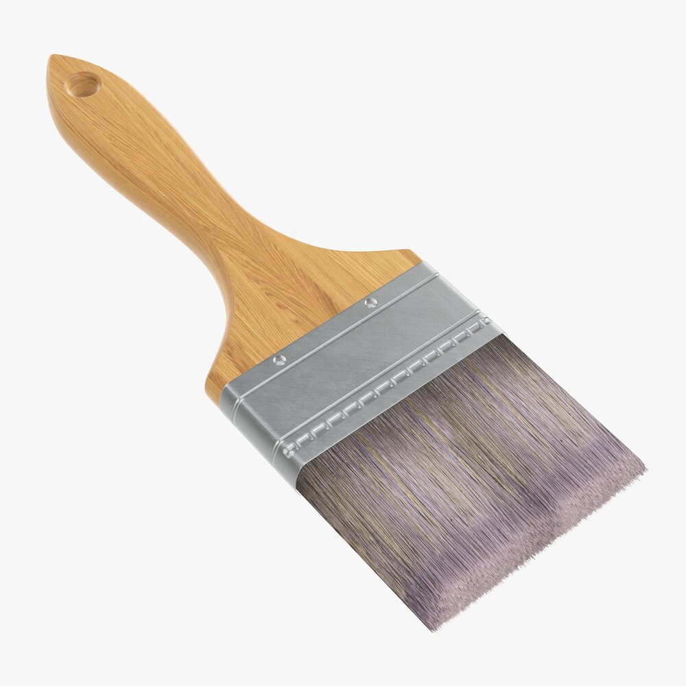 Painting Brush Regular 03 3D 모델 