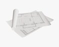 Paper Sheets 01 3d model
