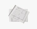 Paper Sheets 01 3D模型