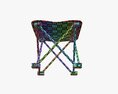 Portable Folding Chair 3Dモデル
