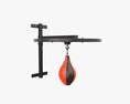 Punching Bag With Bracket 3d model