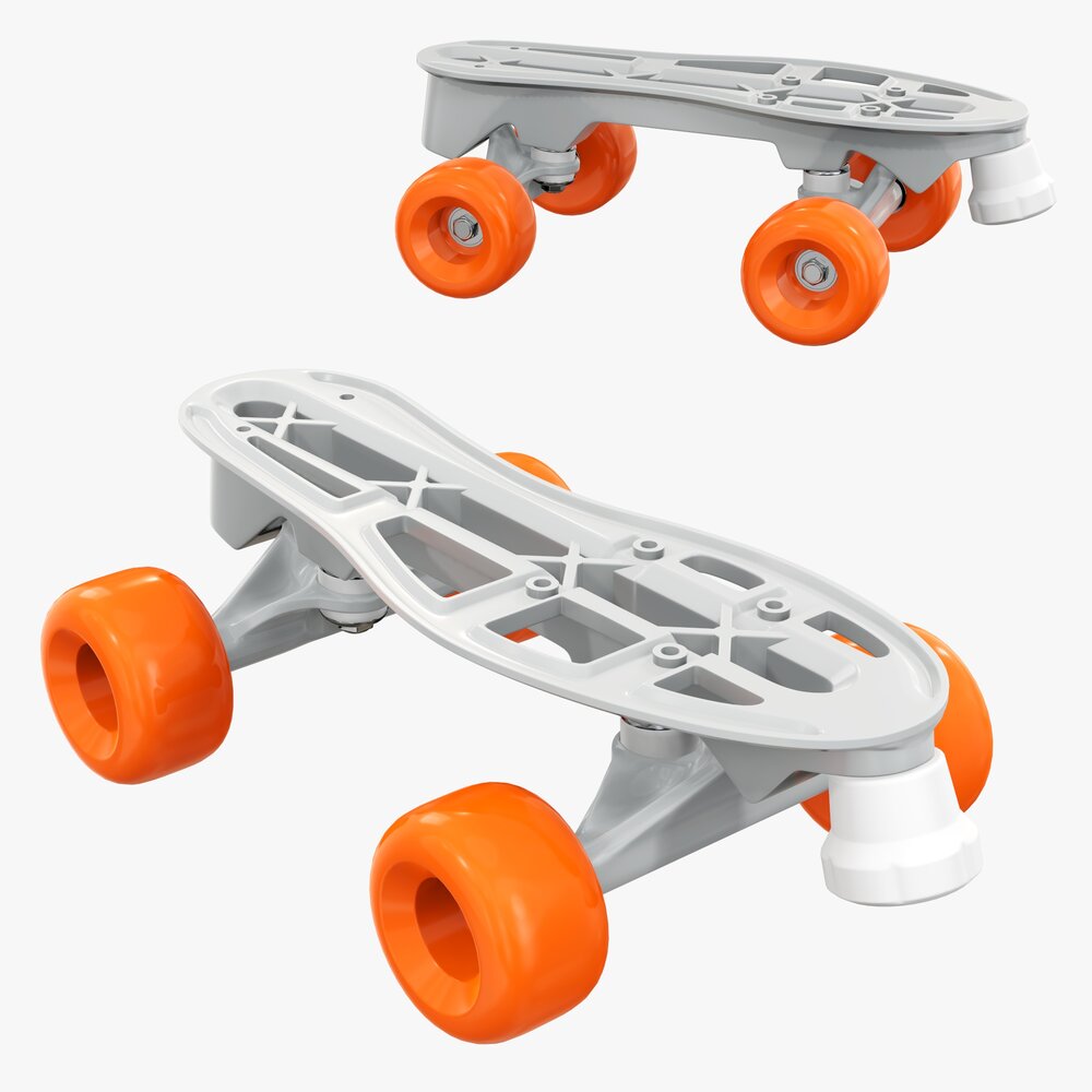 Quad Roller Skates 3D модель