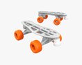 Quad Roller Skates Modèle 3d