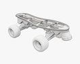 Quad Roller Skates 3D模型