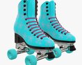 Quad Roller Skates With Boots 3D模型