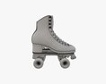 Quad Roller Skates With Boots Modello 3D