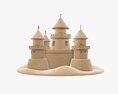 Sand Castle Modello 3D