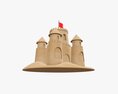 Sand Castle 03 Modelo 3D
