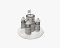Sand Castle 03 3D-Modell