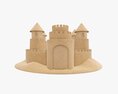 Sand Castle 04 Modelo 3d