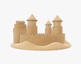 Sand Castle 04 3d model