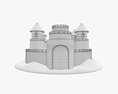 Sand Castle 04 Modelo 3D
