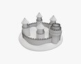 Sand Castle 04 3Dモデル