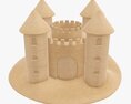 Sand Castle 05 3Dモデル